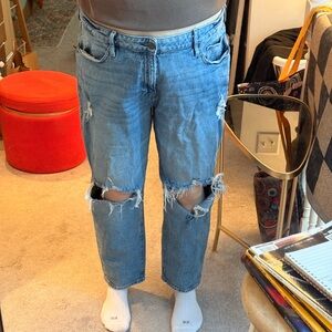 a.n.a 18 Women’s Mid-Rise Boyfriend Jeans